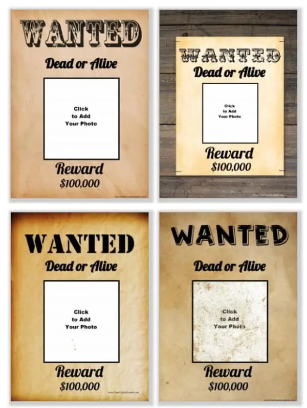 wanted poster