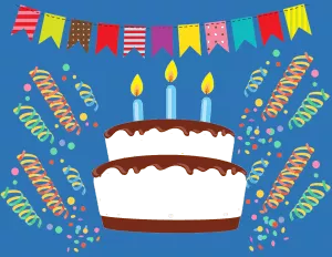 birthday border