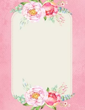 Floral border