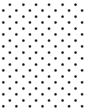 black and white polka dot background