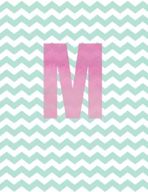 chevron initial background