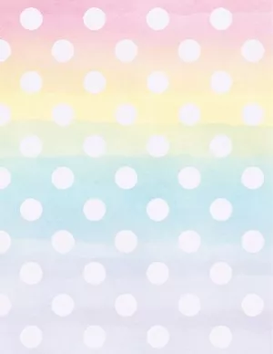 pastel polka dot background