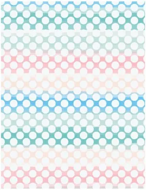 rainbow polka dot background