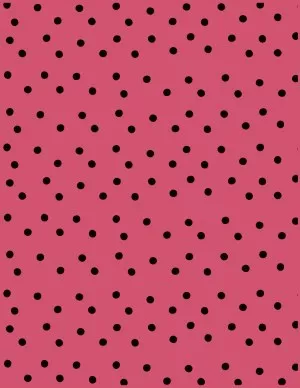 red and black polka dot background