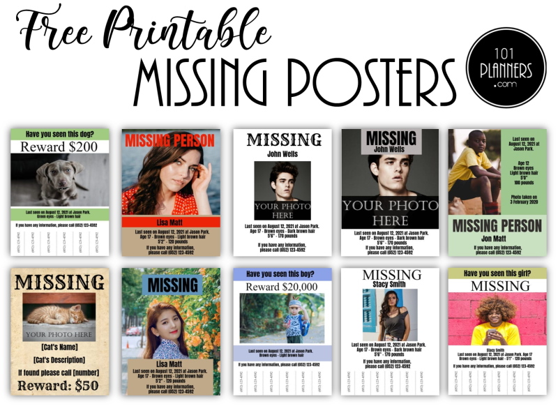 missing poster